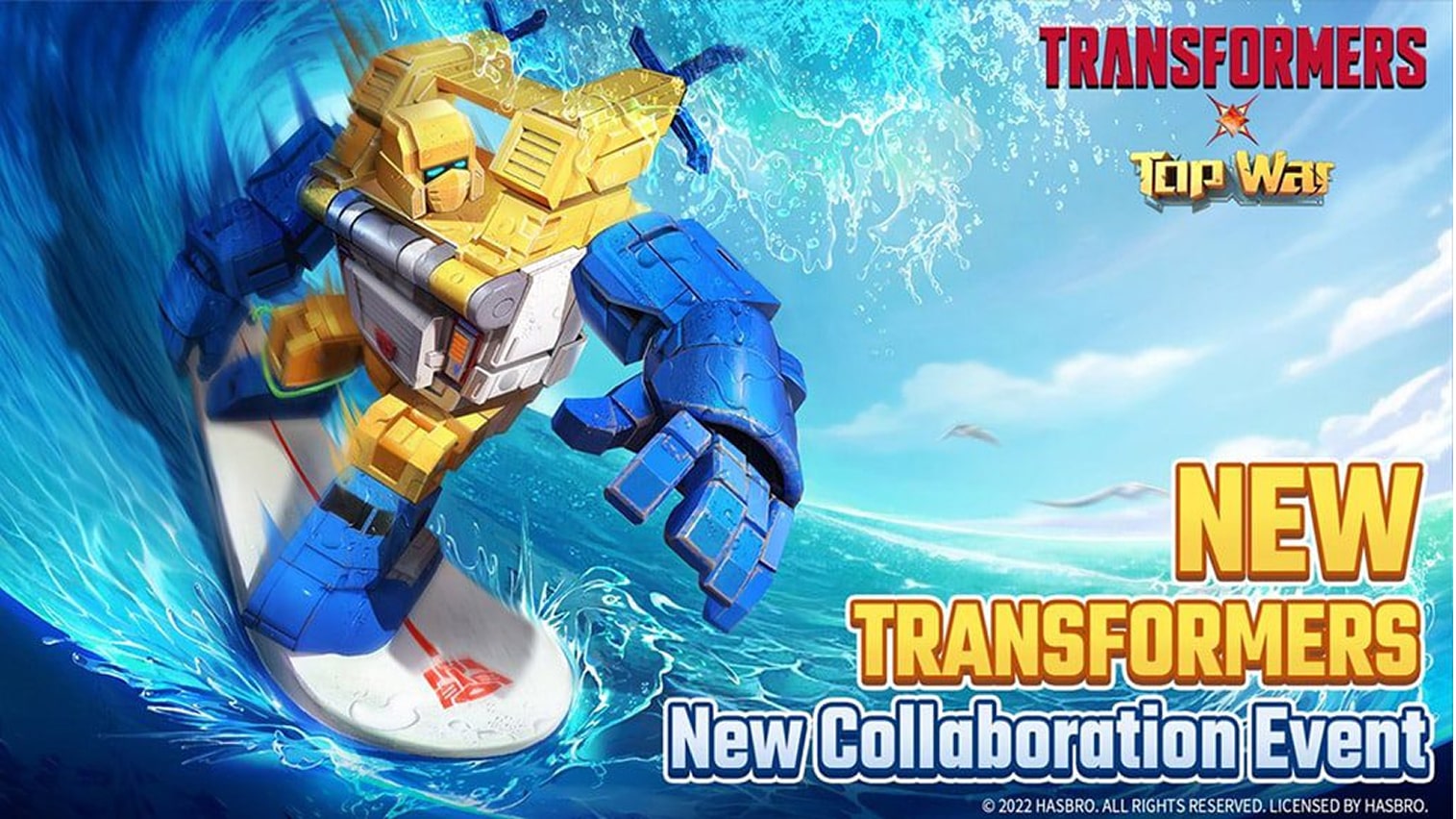 Top War: Battle Game × Transformers